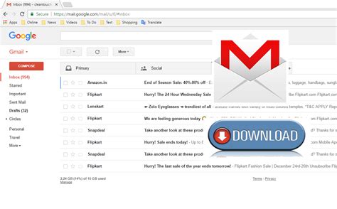 By default, downloads from Gmail are stored in the Downloads folder on your computer. . Download emails from gmail